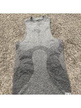 Gymshark Seamless Grey Sleeveless Tank Top